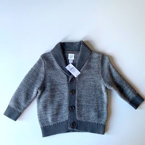 Baby GAP NWT Grey Cardigan